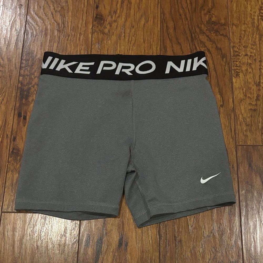 Nike Pro Charcoal Shorts